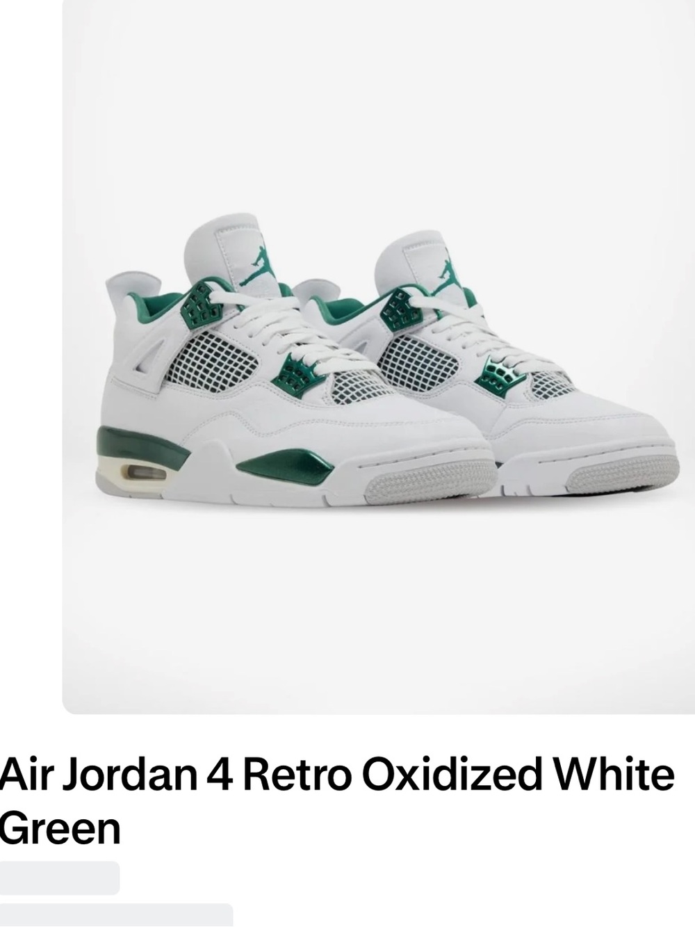 Air Jordan 4 Retro Oxidized sneakers